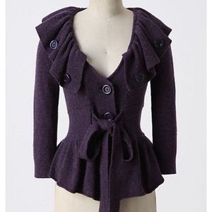 Charlie robin button peppered cardigan